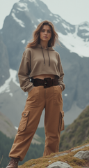 Sexy Women Faux Leather Wide Black Elastic Leopard Brown Belt Square Plus M L XL