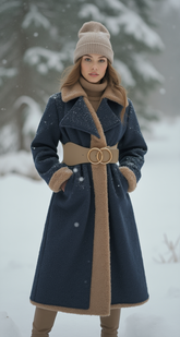 Women Beige Nude Wide Elastic Band Fashion Belt Gold Metal Circle Buckle S M