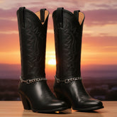 Brand New Women 2PCS Silver Metal Boot Chain Bracelet Shoe Anklet H Charm Set Fashion Jewelry - A PAIR BC29