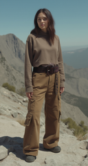 Sexy Women Faux Leather Wide Black Elastic Leopard Brown Belt Square Plus M L XL