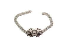 Brand New Women Silver Metal Boot Chain Bracelet Shoe Anklet Ethnic Charm SET BC251