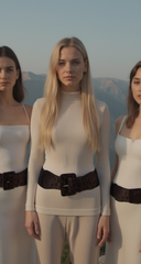 Sexy Women Faux Leather Wide Black Elastic Leopard Brown Belt Square Plus M L XL