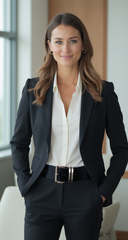 Cool Women Shiny Black Wide Band Belt with Gold Metal Buckle Adjustable Size M/L/XL