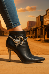 Rhinestone Scorpion Boot Chain