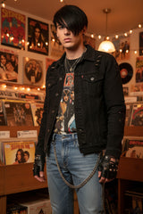 New Men Women 33" Heavy Duty Extra Long Wallet Jeans Chain KeyChain