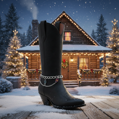 Brand New Women 2PCS Silver Metal Boot Chain Bracelet Candy Skull Charm Shoe Anklet A PAIR BC50