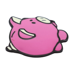 Pink Piggy Bank Pig Enamel Metal Belt Buckle
