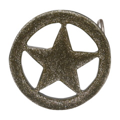 NEW Glitter Texas Lone Star Belt Buckle Men Women Teen Kids