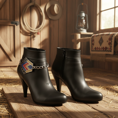 Brand New New Women Silver Metal Boot Chain Bracelet Shoe Ethnic Charm Vintage Anklet PAIR BC84