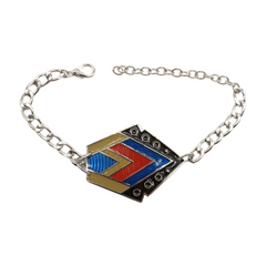 Brand New New Women Silver Metal Boot Chain Bracelet Shoe Ethnic Charm Vintage Anklet PAIR BC84