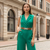 Brand New Women Taupe Color Elastic Waistband Fashion Belt Gold Bling Metal Knot Buckle Size S M - WB16