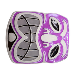 Men Women Silver Metal Belt Buckle Tiki Statue