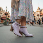 Brand New Women Antique Gold Metal Boot Chain Bracelet Shoe Anklet Bling HAPPY Charms SET BC191