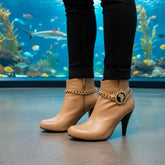 Brand New Women Gold Metal Boot Chain Bracelet Shoe Anklet Bling Africa Map Coin Charms SET BC208