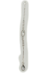 Unique Silver-Tone Rhinestone Back Jewelry Gift Handmade in USA Women WN81