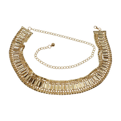 Gold Metal Chain Fashion Belt Hip High Waist Size S M L