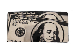 Men Silver Metal Belt Buckle Hip Hop Street Fashion Club 100$ Bill Money Hood