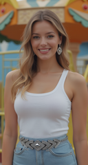 Women Belt Silver Metal Chain Arrowhead Charm Buckle Wrap Around Band Fit XS S M