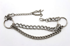 Brand New Women Silver Metal Boot Chain Bracelet Shoe Anklet Ring Circle Under Back Tassel Charm SET BC133