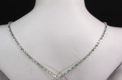 Women Bra Straps Decorative Lingerie Rhinestones Green