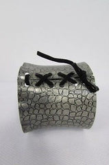 Silver Metal Bracelet Snake Stamp Corset Black Tie New Women Fashion Jewelry Accessories - alwaystyle4you - 3