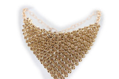 Shiny Gold Metal Boot Chain Band Bracelet Shoe Bling Bandanna Charm Anklet