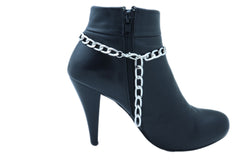 Retro Arrow Head Charm Metal Boot Chain