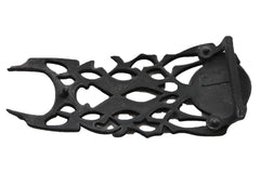 Yin and Yang Fireball Flame Metal Belt Buckle