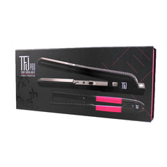 Professional Ceramic Hair Straightener + Comb Set