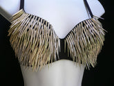 Spiky Fringe Tassel Bra