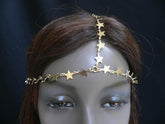 Women Gold Trendy Multi Stars Head Chain Grecian Circlet Fashion Jewelry - alwaystyle4you - 6