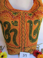 New Women Cross Body Fabric Fashion Messenger Hand India Sign Green Orange Brown - alwaystyle4you - 2