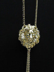 Women Gold Face Lion Full Body Chain Jewelry European Fashion Trendy Necklace - alwaystyle4you - 2