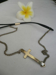 Latest Women Silver Metal Cross Head Band Chain Celebrity Circlet Sexy Jewelry - alwaystyle4you - 2