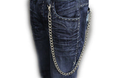 New Biker 31" Square Link Wallet Jeans Chain Keyholder