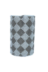 Women Long Cuff Bracelet Silver Metal Geometric Square Bling One Size