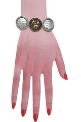 Jewelry Bracelet Silver Metal Angel Charms Protection Bless Prayer Weekend