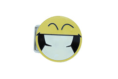 Teeth Grin Smiley Face Enamel Metal Belt Buckle