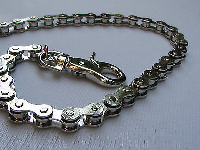 Silver Thick Motorcycle Metal 20" Long Wallet Chains Key Chain Men Biker Rocker - alwaystyle4you - 1