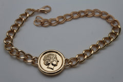 Gold Metal Boot Bracelet Chain Greece Coin Bling Anklet Shoe Charm New Women Western Hot Fashion Accessories - alwaystyle4you - 2