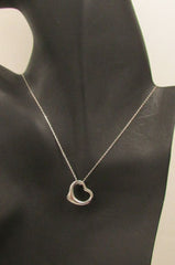 New Women Mini Metal Heart Pendant Chain Fashion Necklace Gold / Silver Love - alwaystyle4you - 2