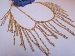 New Women Gold Long Drapes Fashion Metal Head Chain Head Band Elastic Fashion Jewelry Hair Accessories - alwaystyle4you - 3