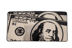 NEW $100 Bill Money Silver Metal Belt Buckle