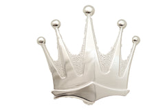 NEW Men Women Silver Metal Belt Buckle Cowboy Western Fashion King Crown Big Size