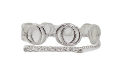 Silver Metal Circle Round Charms Waistband Fashion Belt Hip Waist S M L