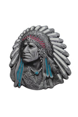NEW Native American Indian Chief Belt Buckle