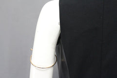 Gold Metal Cuff High Arm Bracelet Wrap Around Retro Silver Rhinestones New Women Fashion Jewelry - alwaystyle4you - 4