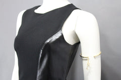 Gold Metal High Arm Cuff Bracelet Skinny Wrap Around Drop New Women Fashion Jewelry - alwaystyle4you - 4