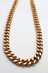 Brand New Men Gold Metal Chain Links Fashion Necklace Long Streetwear Heavy Duty Strong   -  M7