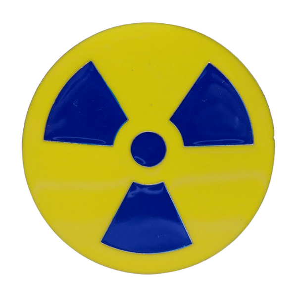 Brand New Men Fashion Belt Buckle Silver Metal Nuke Bomb Symbol Nuclear Animation Anime